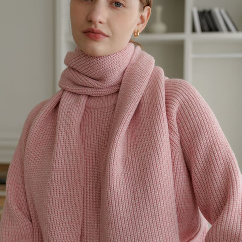 YUPPE MIX WOOL STRICKSCHAL (2 Farben)