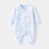 Casual Outfit Lace Up Baby Romper Long Pants Climb Baby Bodysuit Foot-Cover Frogsuit  Boy Girl