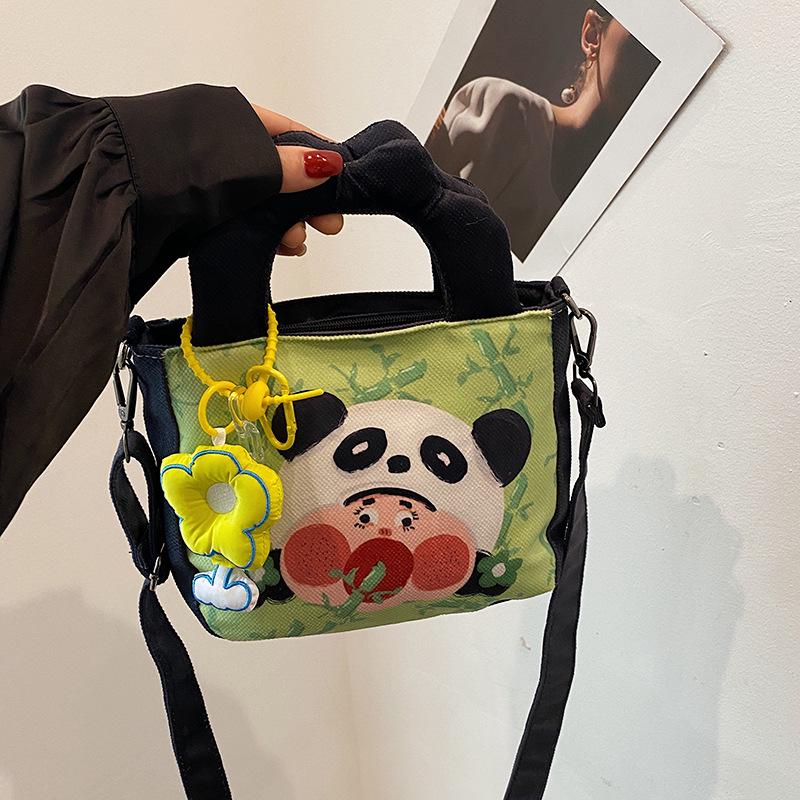 2025 Quirky Women's Print Crossbody Bucket Shoulder Bag