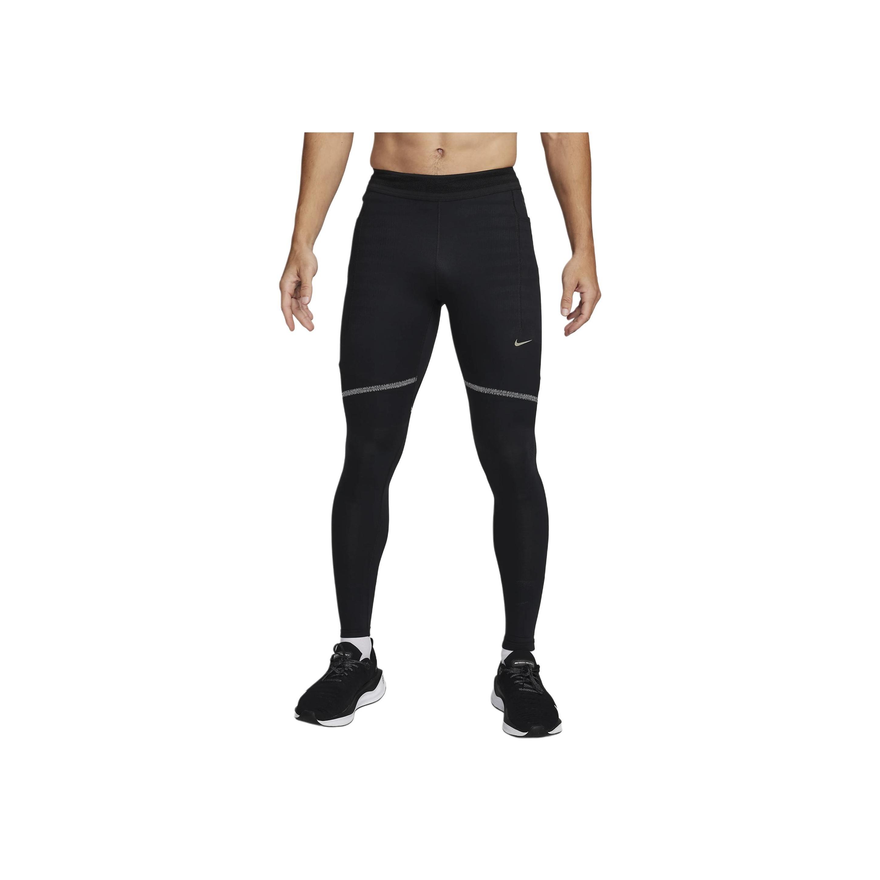 

Nike Нашивка с логотипом Running Division, мужские спортивные штаны, черные, FN3385-010 L