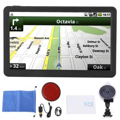 9in Car GPS Navigation 256MB+8G Capacitive 800x480 Resolution Universal European Map Navigator