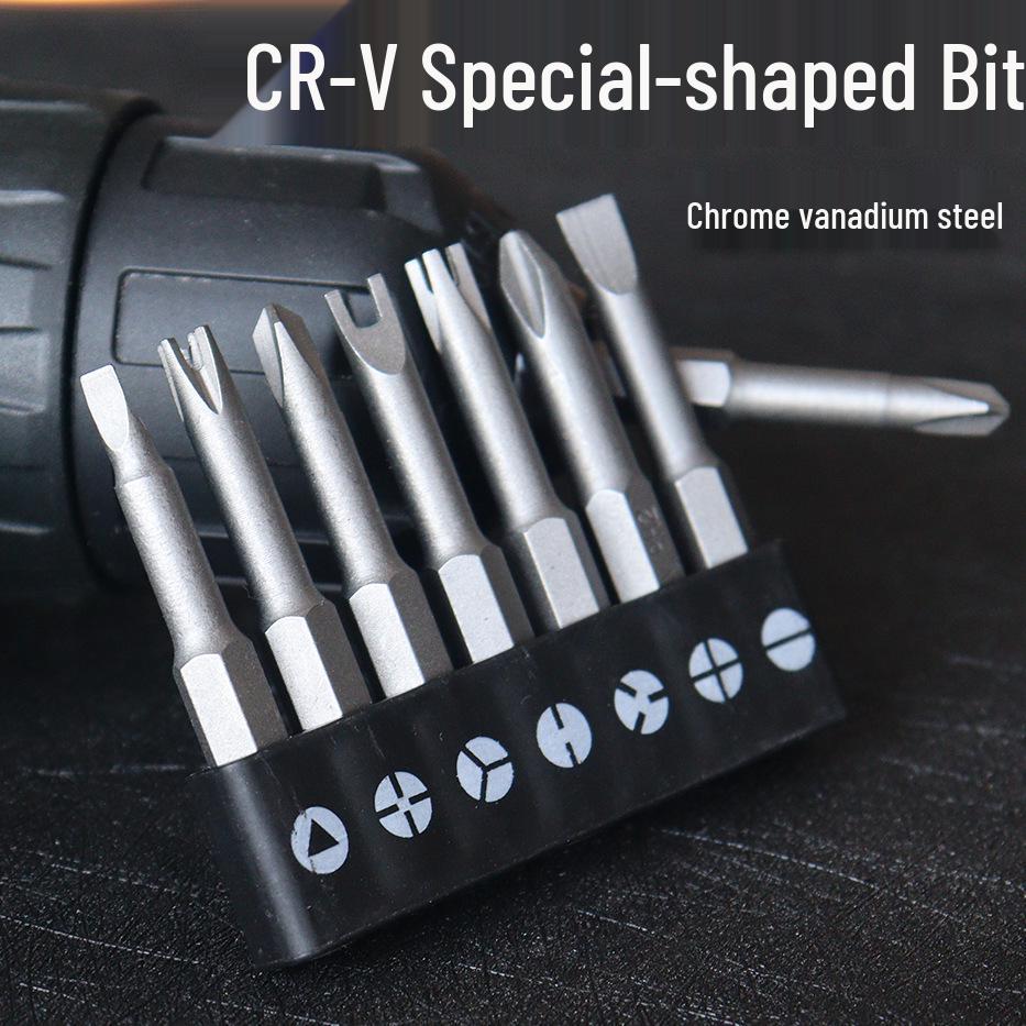 Special Shape Drill Bit Set: Y-shaped, Triangular, Hexagonal, Three-Point Screwdriver Bit for Home Appliances