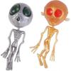 26-27 Halloween Soft Glue Stress Relief Toys Halloween Themed Alien Ghost Squeeze Toys Party Games F