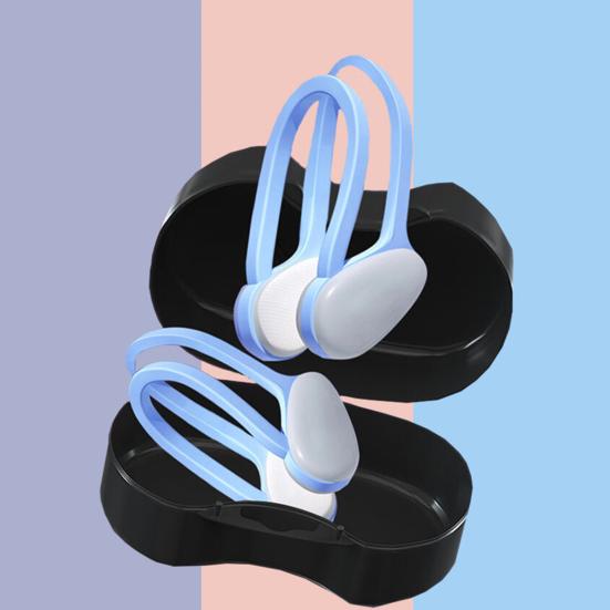 Swimming Nose Clip Earplug Waterproof Beginners Kids Adults Colorful Accidental Emergency Stopper Nasal Clip Swimming Accessories