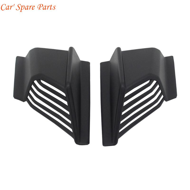 Y4UA Motorcycle Front Side Spoiler Wind Wing Deflector for ADV160 Universal Fitting чёрный