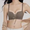 Smooth Seamless Strappy Push-Up Bra: Wirefree Support for Small Chests