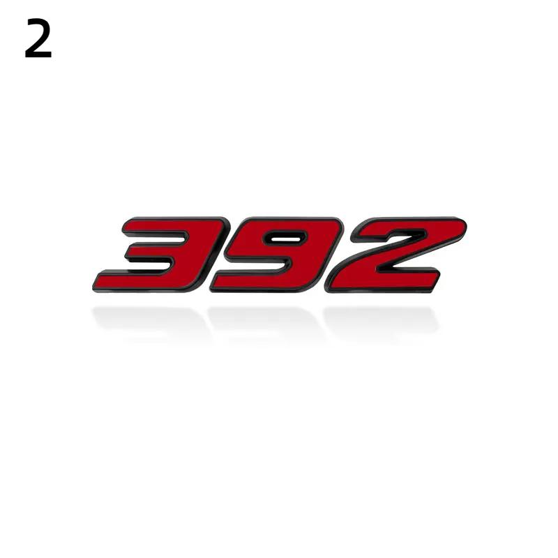 Metall 3D Autoaufkleber 392 345 6.4L Emblem Auto Kotflügel Seitenaufkleber Heckklappe Stoßstange Heckaufkleber Für Hemi Charger Challenge