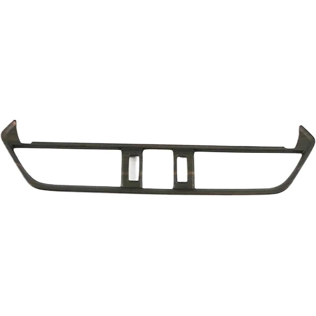 Compatible with Toyota Rav 4 Rav4 5 Gen 2019-2024 Center Console Air Condition AC Outlet Vent Cover Trim Carbon Fiber Color(Peach Wood Color)