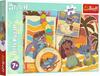 Puzzle - TREFL - Musical World Lilo & Stitch - 200 Pieces - Image 48 X 34 Cm - Eco-friendly Reflective Paper