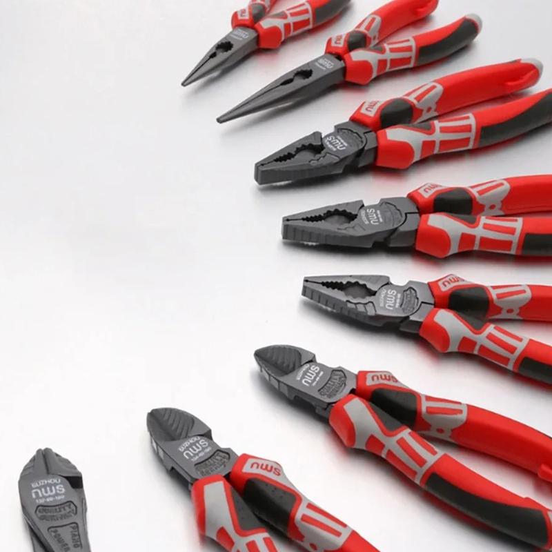 Universal Wire Cutter Needle Nose Crimping Plier Electrician Working Hardware Diagonal Pliers