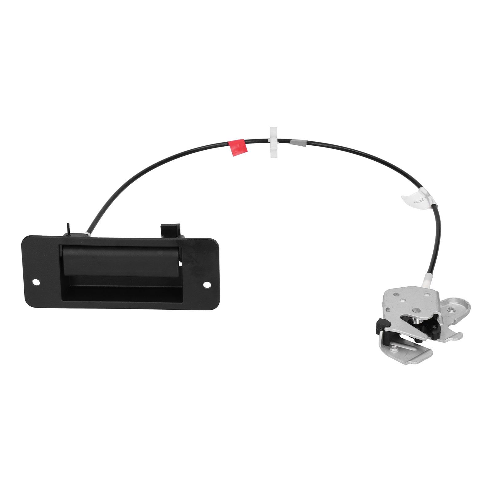 Car Side Hinged Door Latch with Handle 6C2Z‑15264A01‑AA Replacement for Ford E150 E250 1992‑2007