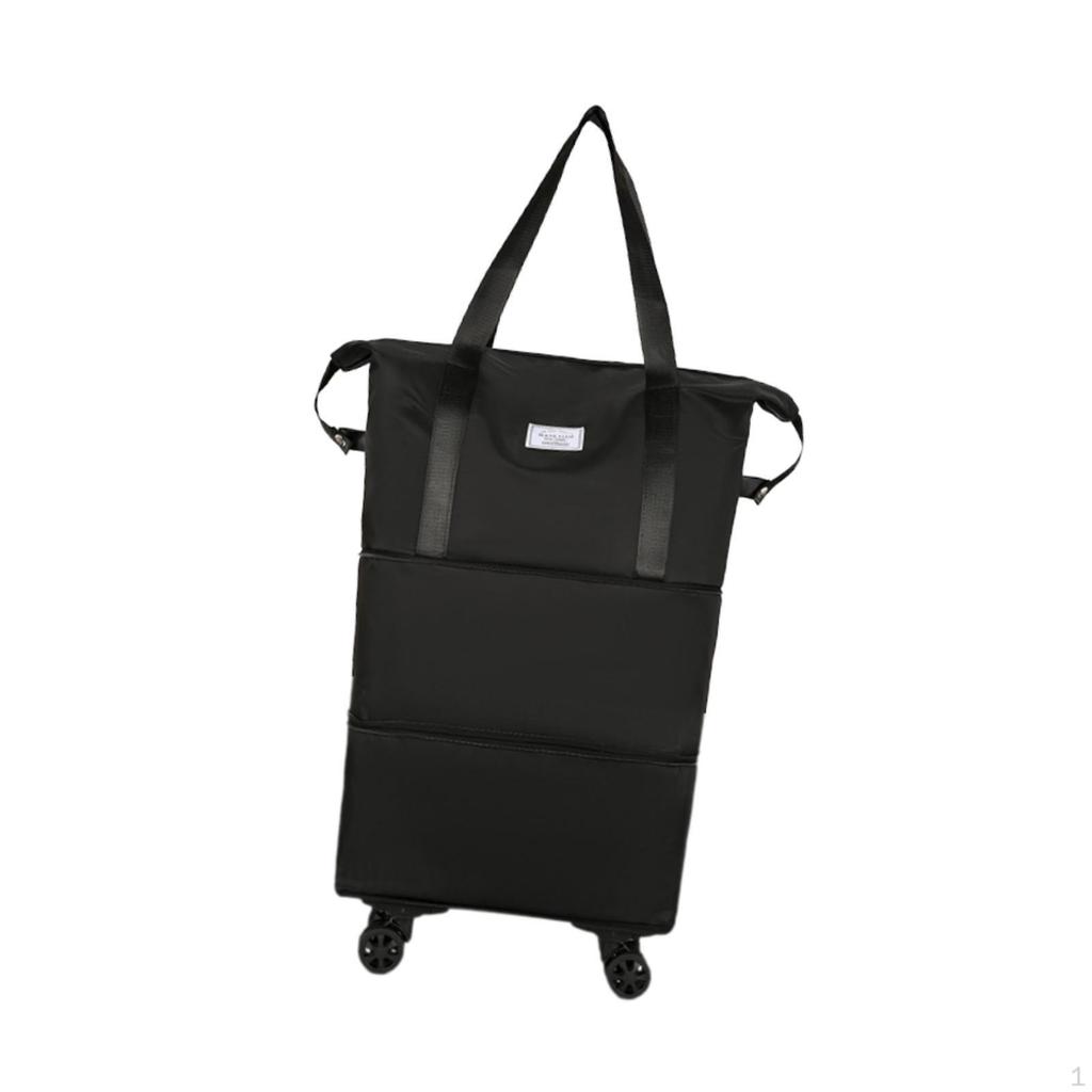 Compact Travel Duffel Bag with Wheels for Easy Transport