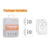 For iPhone 17 Pro 2Pcs Camera Lens Protector ENKAY Hat-Prince Integrated Tempered Glass Lens Film