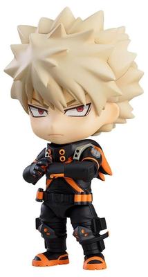 Nendoroid My Hero Academia THE MOVIE World Heroes Mission Katsuki Bakugo Stealth Suit Ver. Non-scale ABS&PVC Painted Movable Figure G12610