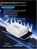 200W GaN Multi-Port PD Fast Charger with 2A4C Ports for Phones & Laptops