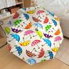 1PC Umbrella Pattern Umbrella-8-Rib Reinforced Portable Folding Travel Suitable for All Seasons Outdoor Daily Use-G409