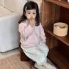 Jaqueta infantil com zíper inverno bebê roupas novas roupas infantis meninos conjunto de moletom e calça de moletom espessados