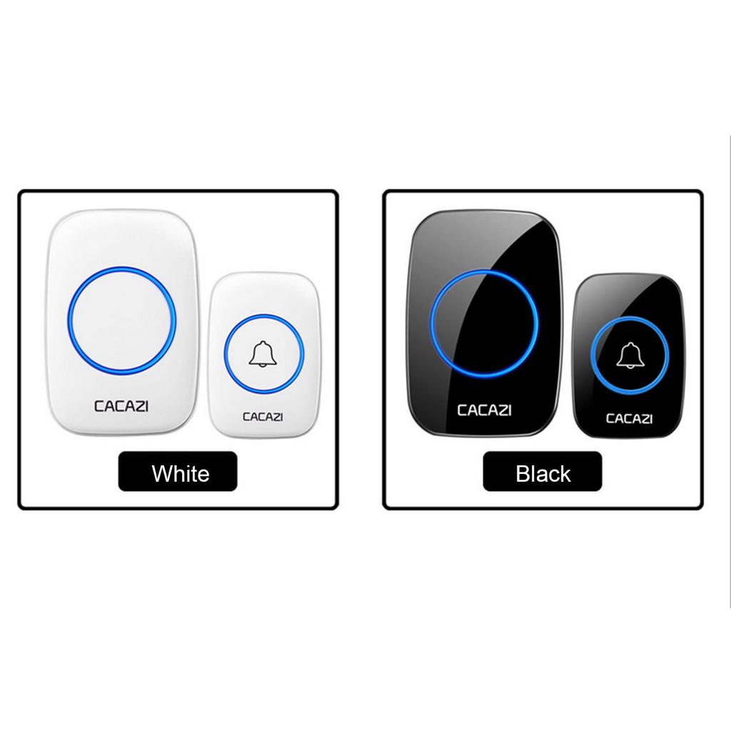 Wireless Doorbell Receiver Transmitter Battery Powered Simple Outside Waterproof Intelligent Remote
