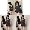 Oversized Striped T Shirt For Women With Asymmetric Splicing Summer Casual Wear