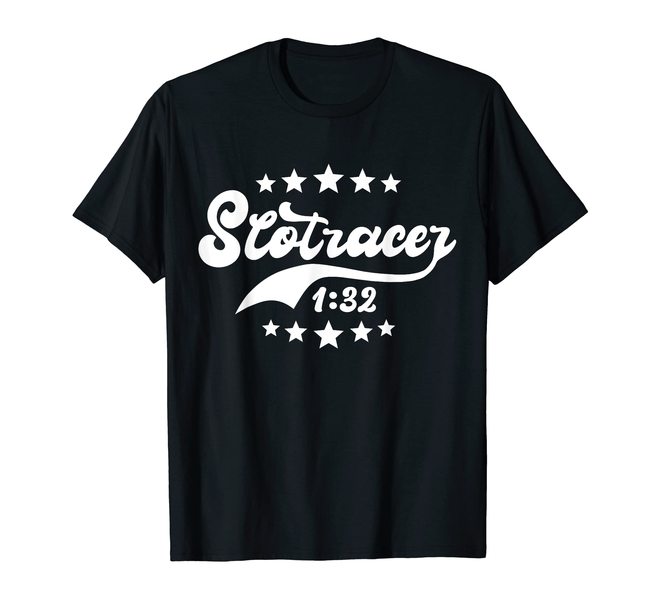 

Slot Cars Slotracing Denki Jidosha No Resutorakku T-shirt чорний