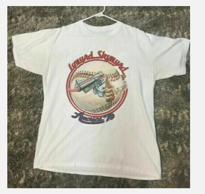 1976 Lynyrd Skynyrd Концертный тур по Америке 70-х годов Винтажная унисекс футболка L