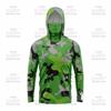 Mens Quick-Dry UV Protection Fishing Shirt Long Sleeve Mesh Ventilation Performance Top Outdoor Sports Cycling