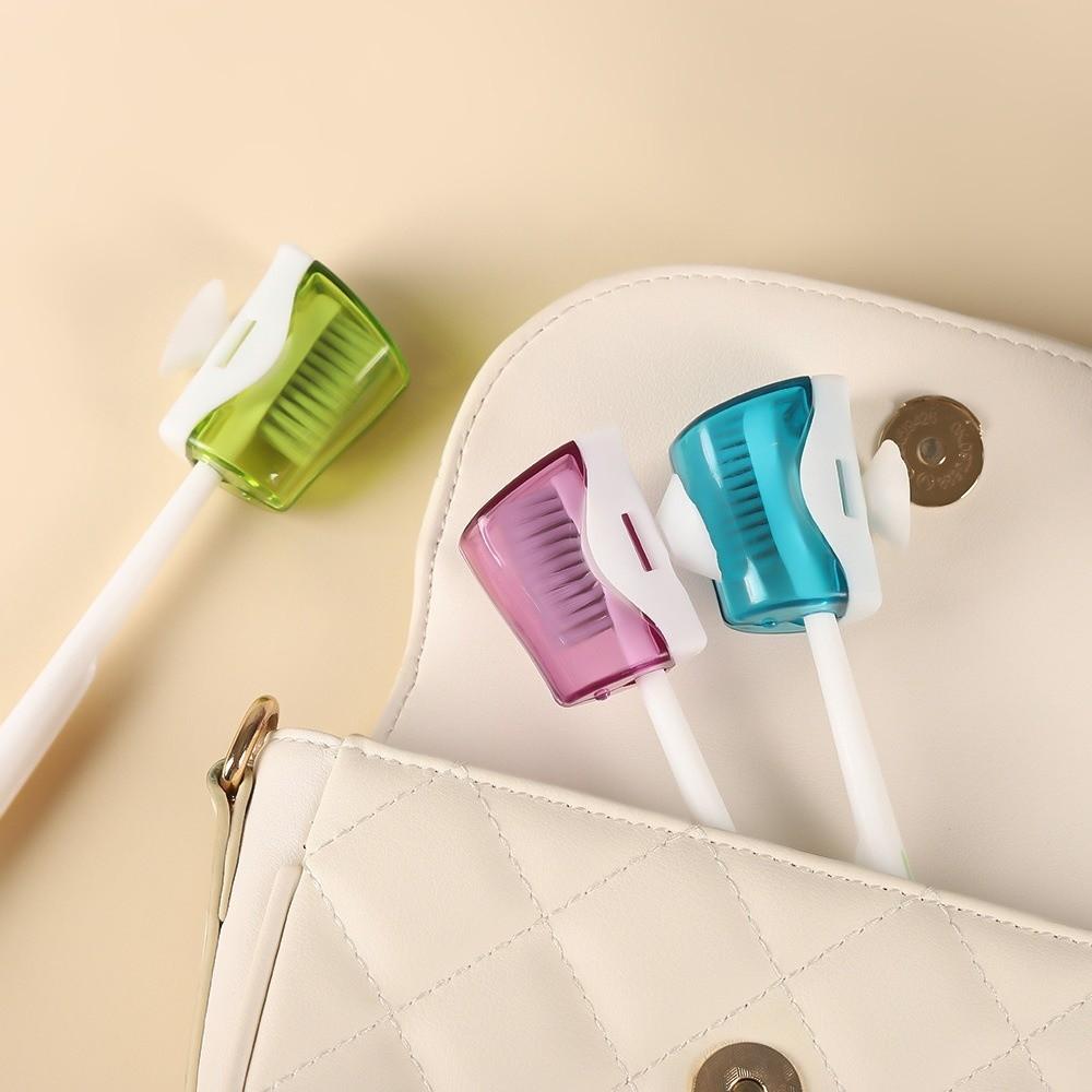 3PCS Dust-proof Toothbrush Head Covers Portable Toothbrush Cover Dust Protective Cover Home
