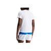 Calvin Klein Logo Print Casual Crew Neck T-Shirt Men Tops White KM00836-YCD