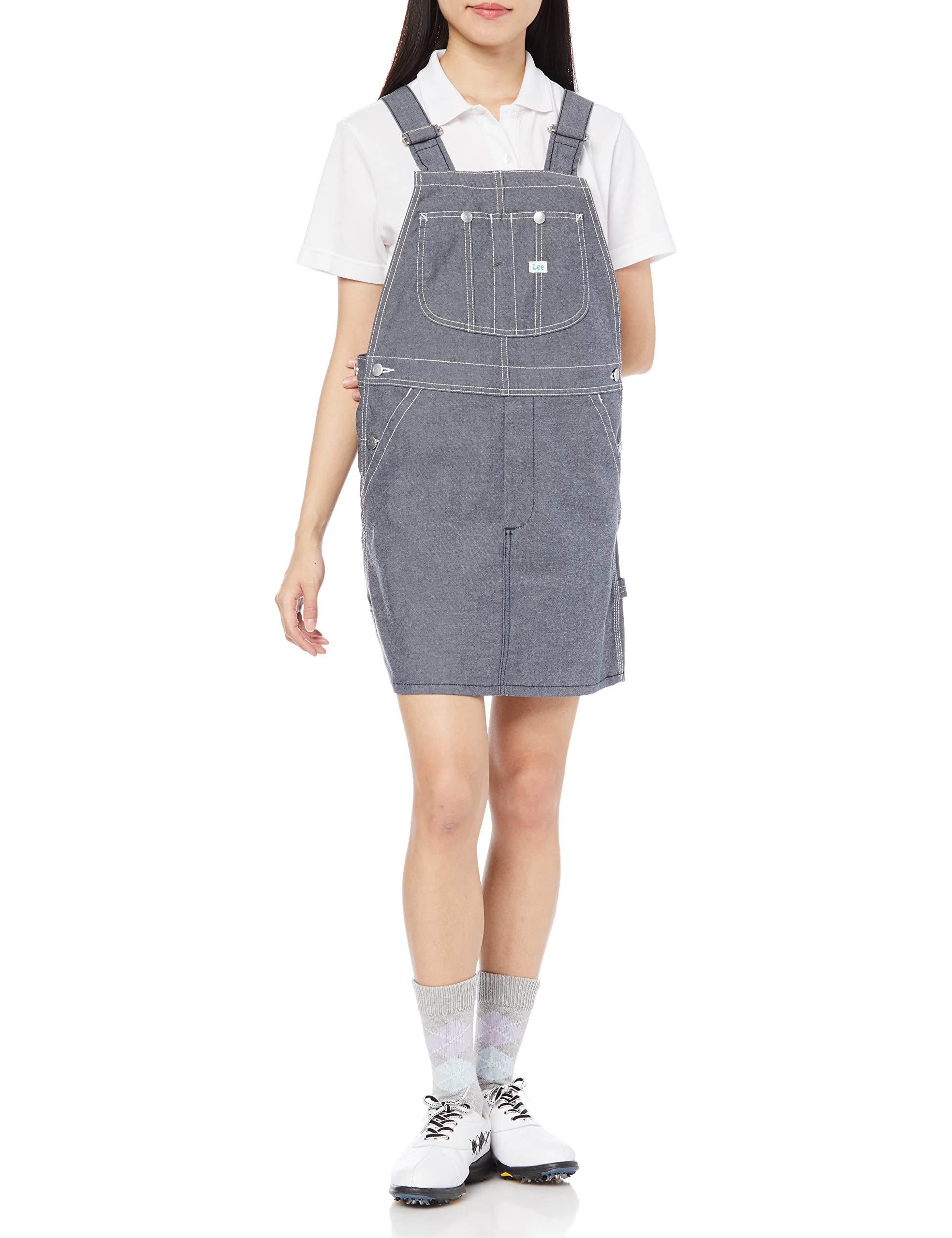 

Брюки для гольфа Lee GOLF Юбка-комбинезон Индиго Синий Размер S [Официальный] Женские