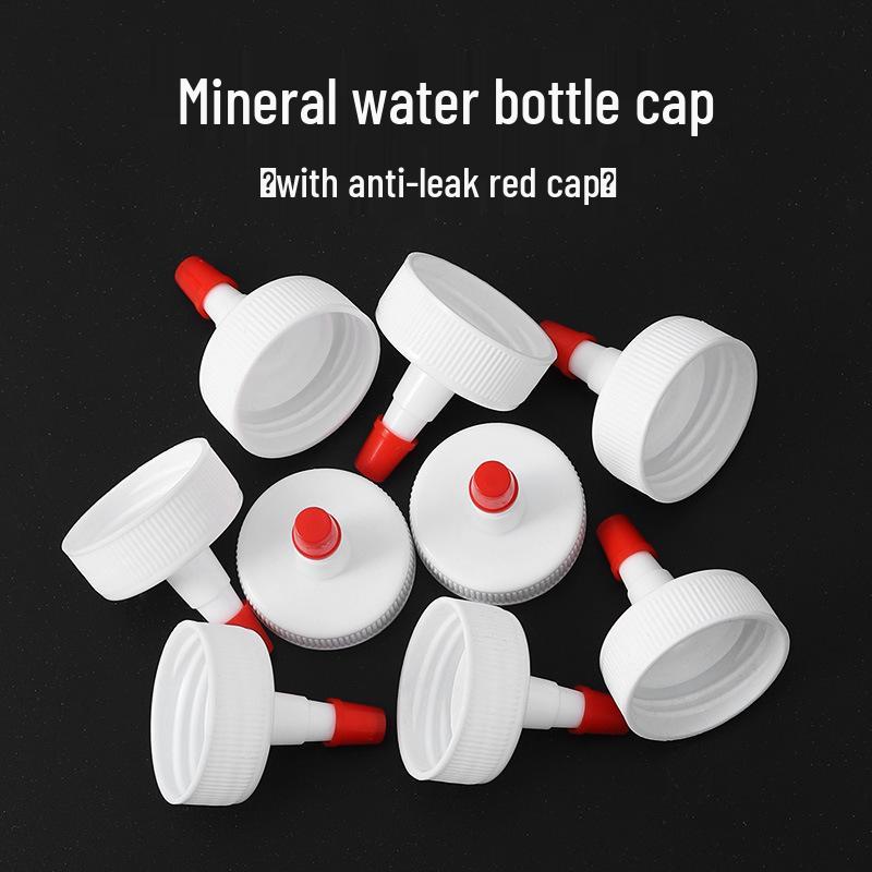 Tappo Beccuccio a Prova di Perdite per Bottiglia di Acqua Minerale – Ricambio per Oliera con Beccuccio Lungo e Dritto