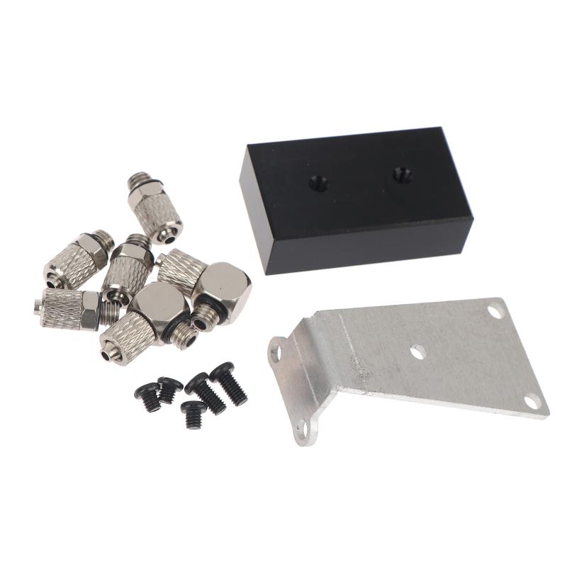 Hydraulic Model Block for RC Big Arm Sub-oil Circuit Includes Two-way Three-way Valve Ideal for Precision Engineering Use