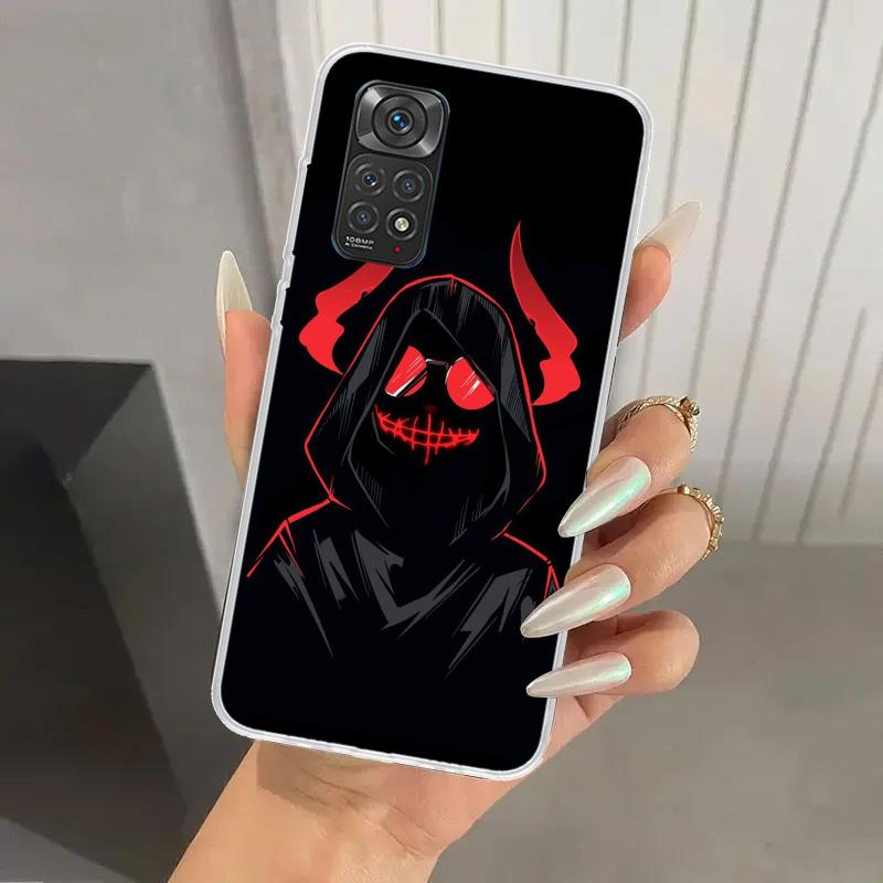 Devil Bad Boy Anime Phone Case for Xiaomi Redmi Note 15 14 14S 13 12S 12 Pro 11S 11 Plus 11T 11E 10S Soft Funda Print Shell Redm