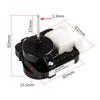 Výměna motoru ventilátoru chladničky 220V-240V 50-60Hz