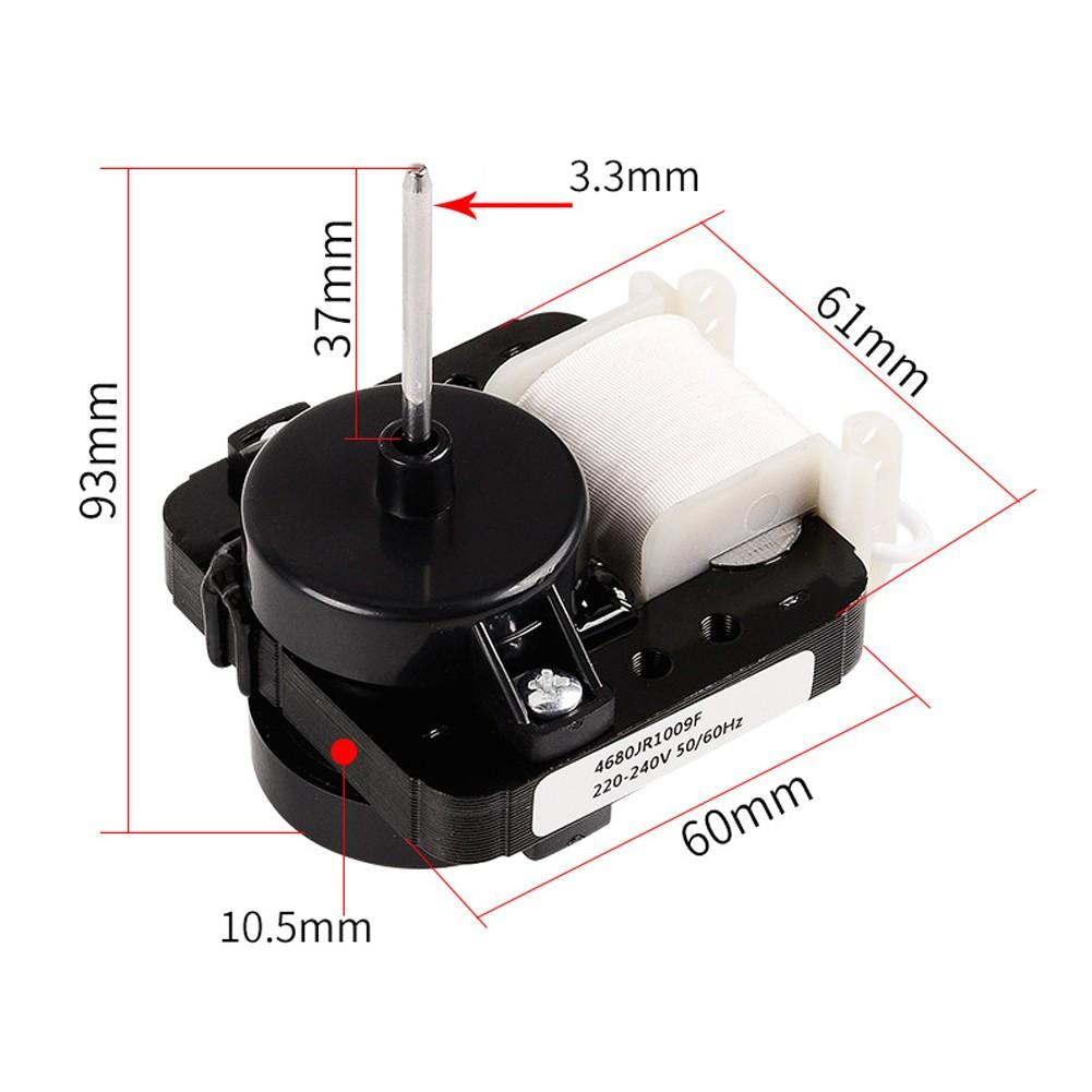 Výměna motoru ventilátoru chladničky 220V-240V 50-60Hz