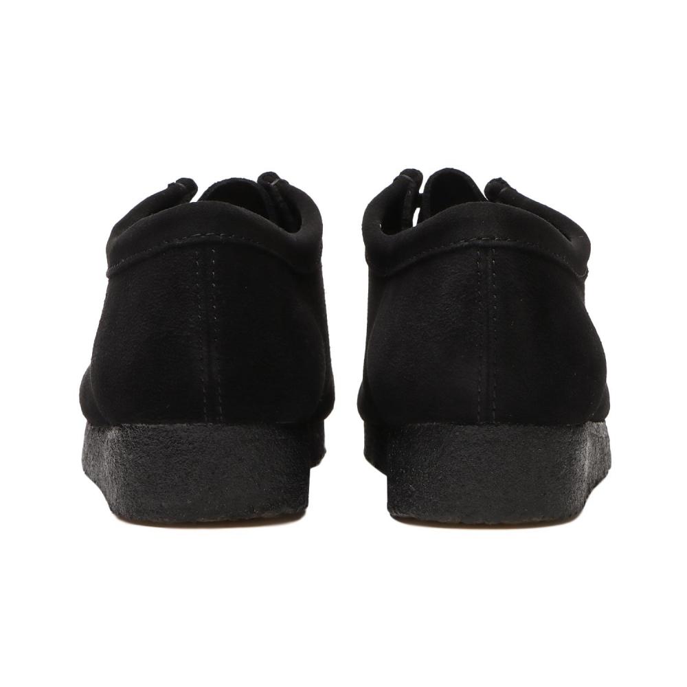 Clarks Wallabee 261555197 Black Suede