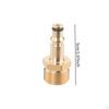 Pressure Washer Hose Adapter M22 Lightweight Copper Spare Part Quick Connect Replace Accessory