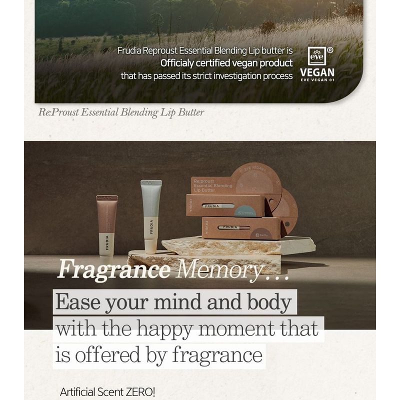 Frudia Re:proust Essential Blending Lippenbutter - 2 Sorten