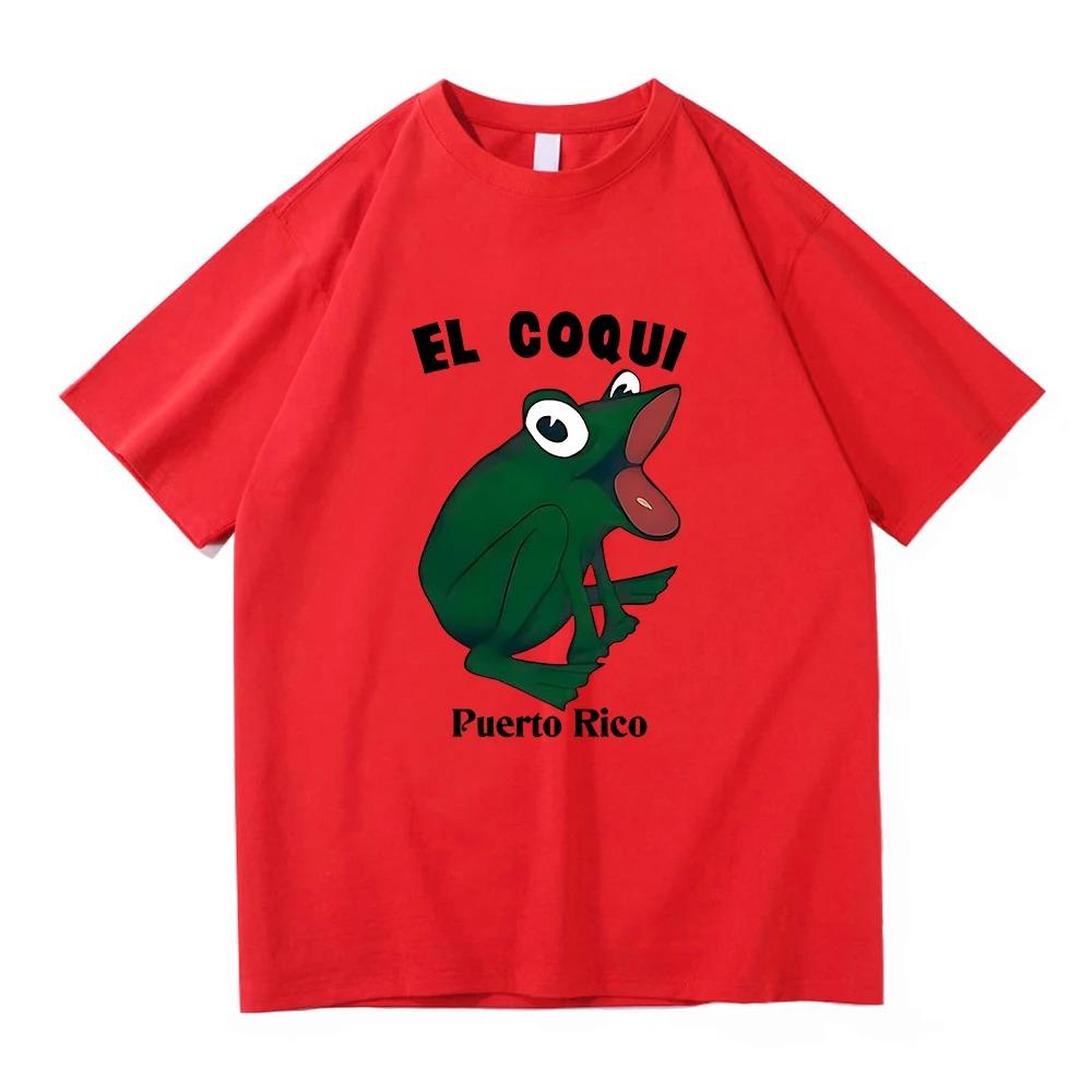 Bad Bunny DTMF El Coqui Concho Frog Shirt Puerto Rican Reggaeton Merch Harajuku Style Comfortable Women And Men Tshirts S