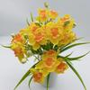 2 Bunches 20 Blooms Artificial Daffodils Flowers Faux Spring Narcissus Flowers with Stem for Home Garden Office Wedding Party Decor DIY Flower