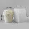 Silicone Molds Candle Making Moulds Handmade Candle Supplies Vine Flower Shape Crafting Molds Jewelry Making Accessories