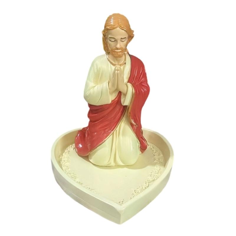 Religious Art   Resin Sculpture Jewelry Storage Holder For Bedroom  Statue  Decoration