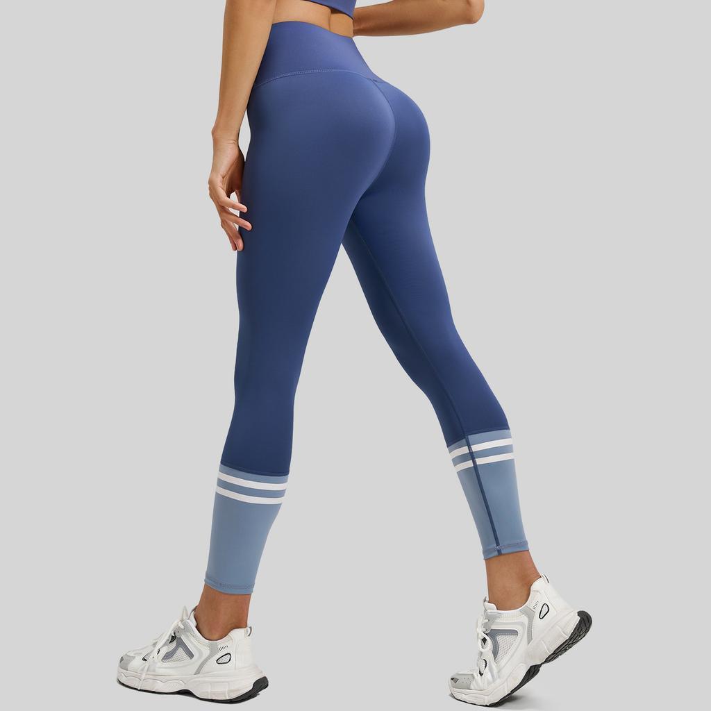 Splicing Yoga Trousers Fitness Pants Peach Hip Lift High Waist Thin Yoga Pants Women