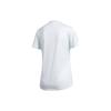 Adidas Own The Run Tee Running Sports Short Sleeve Women Tops Light-Sky-Blue FM5811