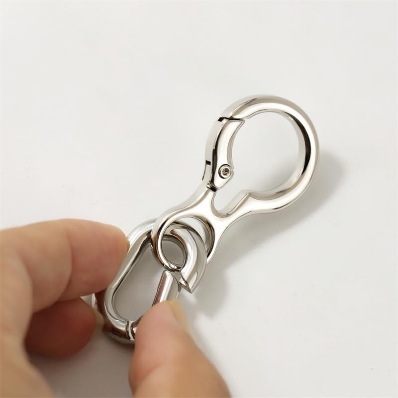 [TANJUN] Bike Keychain, Bicycle Key Ring, Car Key Chain, Carabiner