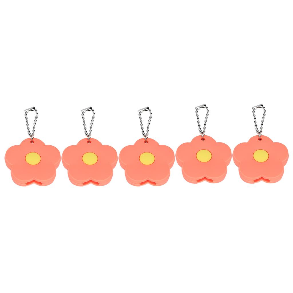 5Pcs Key Turner Aid PVC Cover  or Elderly Grip Accessories for Home Petal Shape L