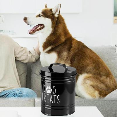 Luchtdichte Hondenvoercontainer, Huisdierenpot, Draagbaar, Functioneel, Decoratief, Schattig, 1.5L