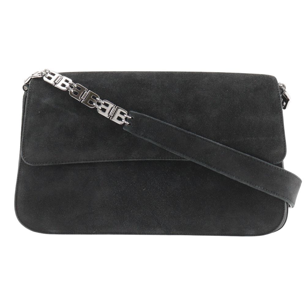 

BALLY Shoulder Bag black Suede Women Used