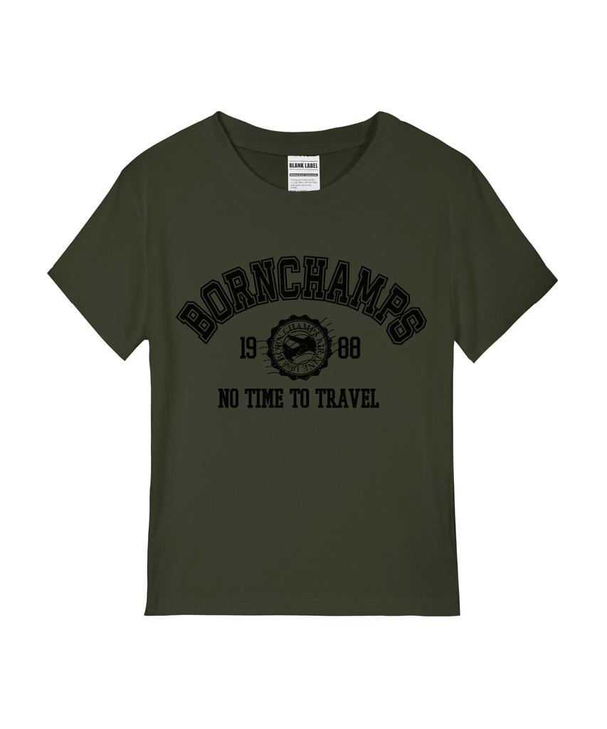 BORN CHAMPS [5 Colors] No Time To Travel Women'S Standard Short Sleeve T-Shirt