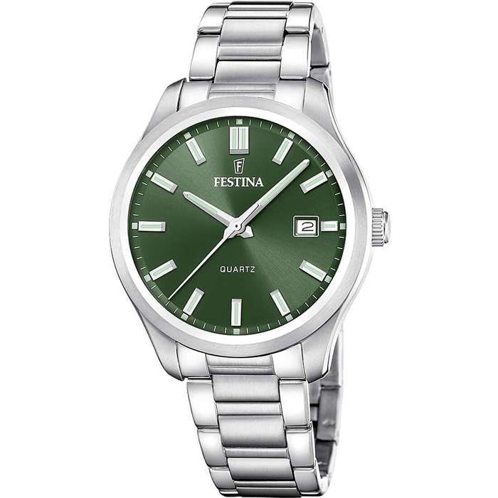 Montre - Acier Vert - Festina - F20736/4