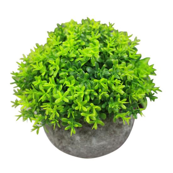 Umělý květináč rostlina tráva papírová buničina květináč Bonsai Ornai Garden Decor Decor